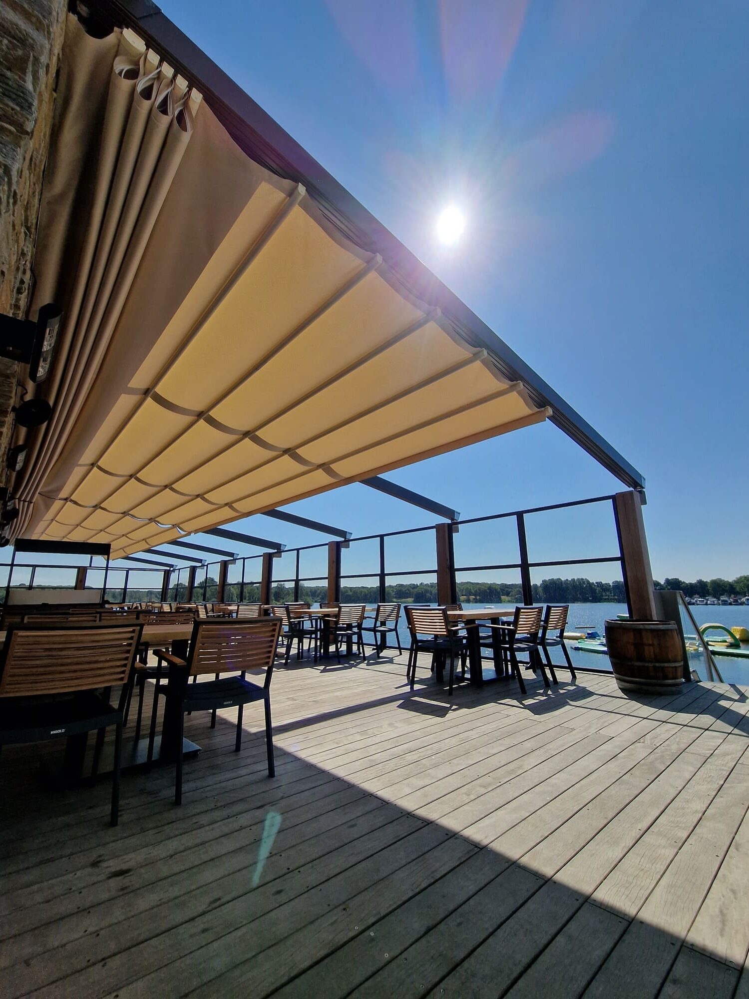overdekt terras
