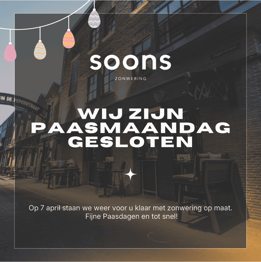 soons paasmaandag gesloten